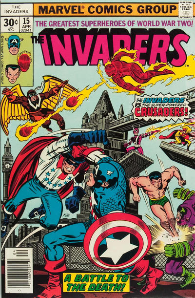 The Invaders 1975 #15 Regular Edition - back issue - $30.00
