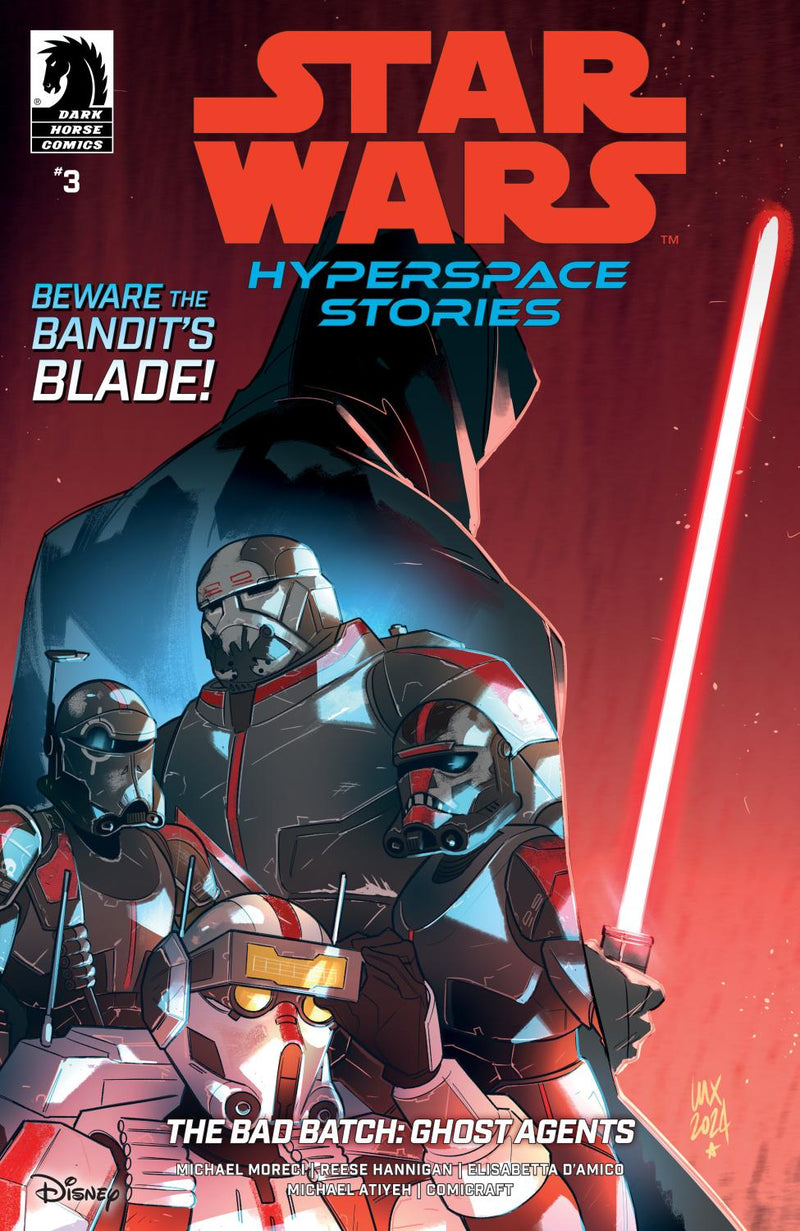 STAR WARS HYPERSPACE STORIES-THE BAD BATCH--GHOST AGENTS #3 CVR A VALERIA FAVOCCIA