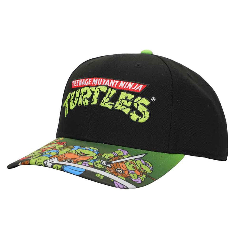 Teenage Mutant Ninja Turtles Classic Pre-Curved Bill Snapback
