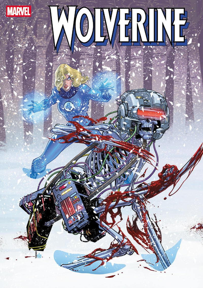 WOLVERINE #7 DAVID BALDEON INVISIBLE VAR CVR B