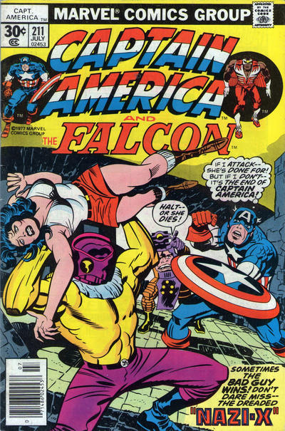 Captain America 1968 #211 30¢ - back issue - $10.00