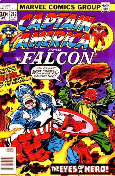 Captain America 1968 #212 30¢ - back issue - $15.00
