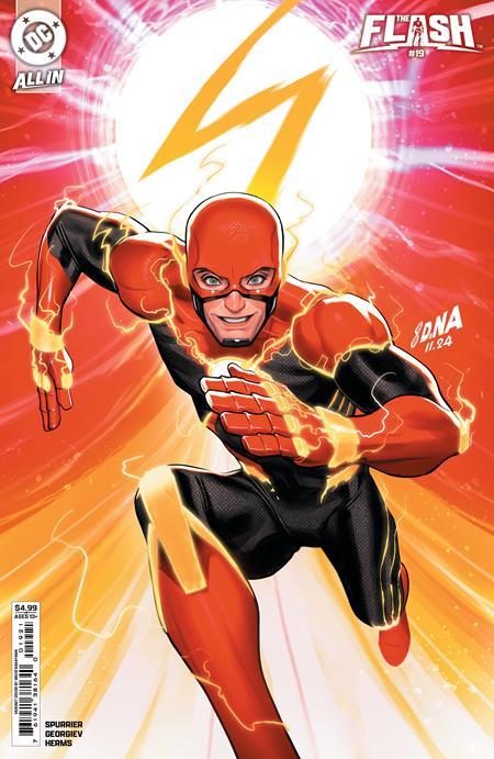 FLASH #19 CVR B DAVID NAKAYAMA CARD STOCK VAR