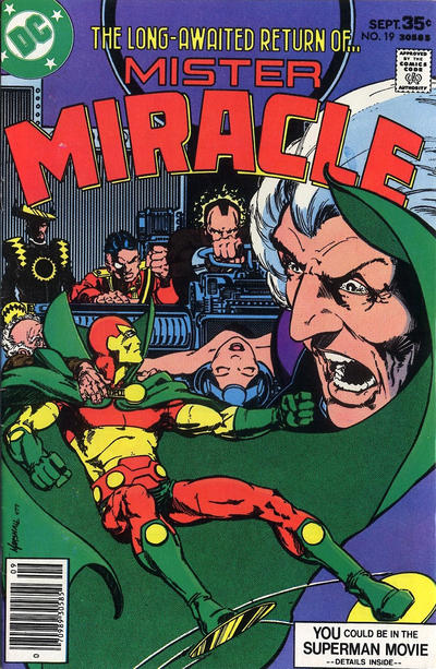 Mister Miracle 1971 #19 - back issue