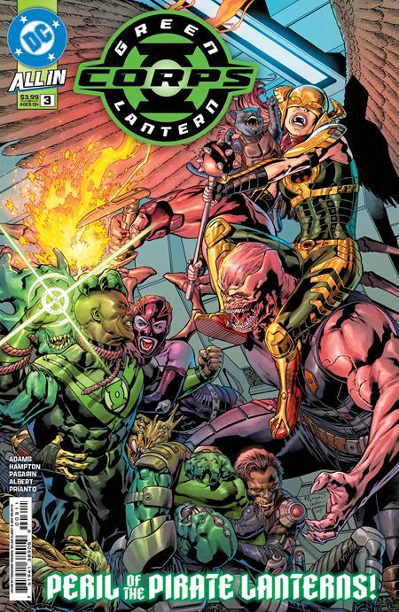 GREEN LANTERN CORPS #3 CVR A FERNANDO PASARIN AND OCLAIR ALBERT