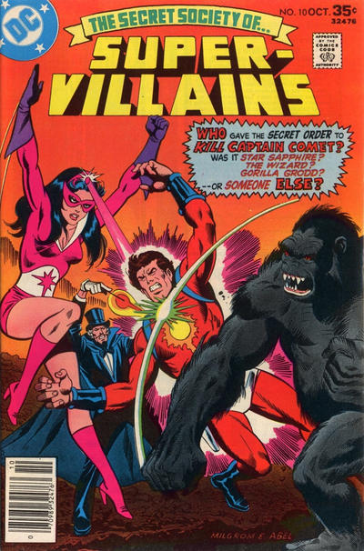 Secret Society of Super-Villains 1976 #10 - back issue