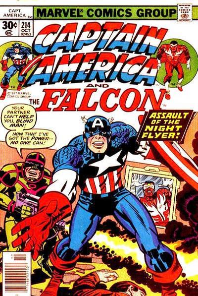 Captain America 1968 #214 30¢ - back issue