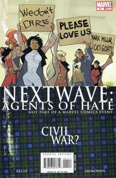 Nextwave: Agents of H.A.T.E. 2006 #11 - back issue - $3.00