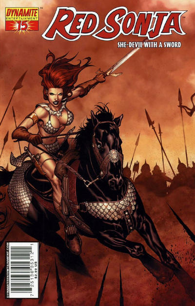 Red Sonja 2005 #15 Steve McNiven Cover - back issue - $3.00