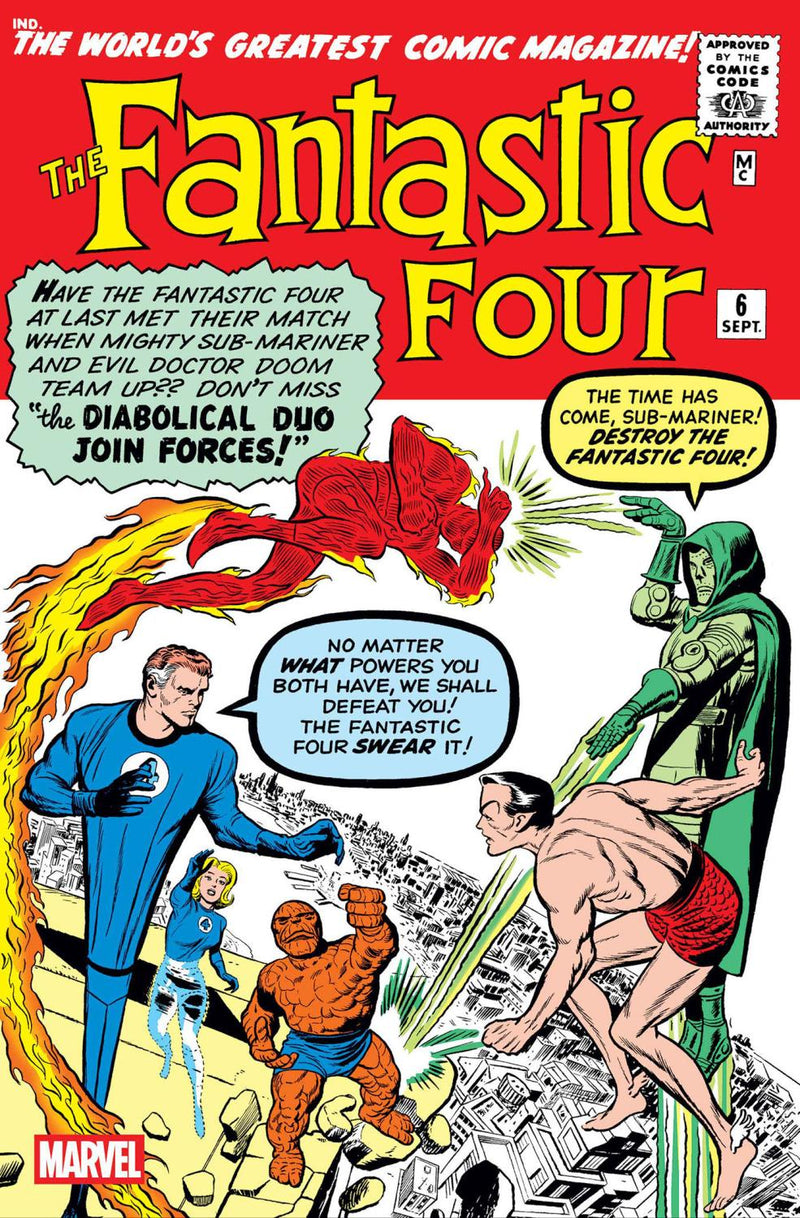 FANTASTIC FOUR #6 FACSIMILE EDITION FOIL VAR CVR B