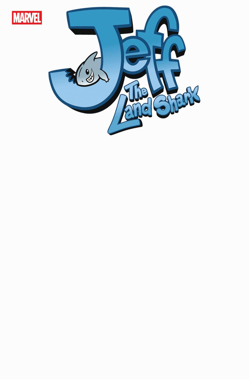 JEFF THE LAND SHARK #1 BLANK COVER VAR CVR B