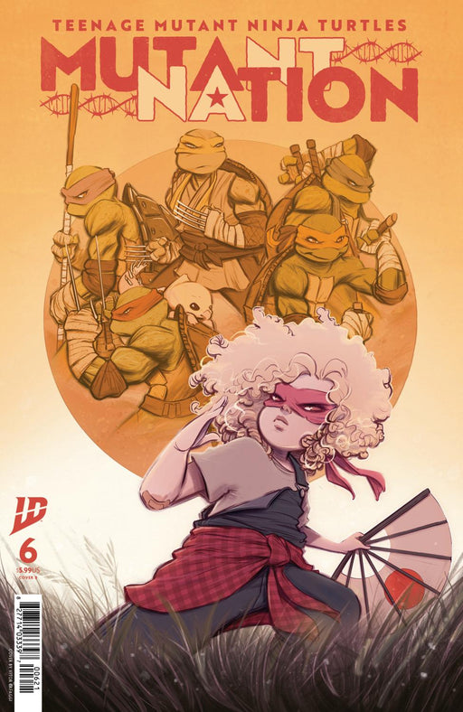 TEENAGE MUTANT NINJA TURTLES MUTANT NATION #6 VAR B CAFAGGI CVR B