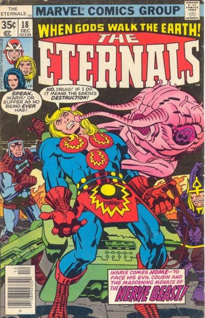 The Eternals 1976 #18 Regular Edition - back issue - $15.00