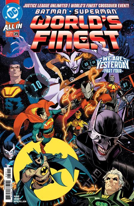 BATMAN SUPERMAN WORLDS FINEST #39 CVR A DAN MORA CONNECTING WE ARE YESTERDAY