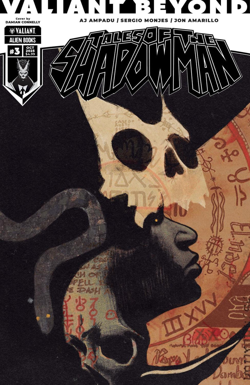VALIANT BEYOND TALES OF THE SHADOWMAN #3 COVER A CONNELLY CVR A