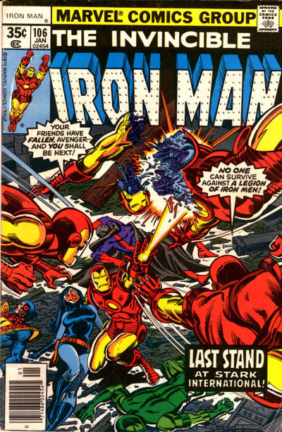 Iron Man 1968 #106 Regular - back issue - $10.00