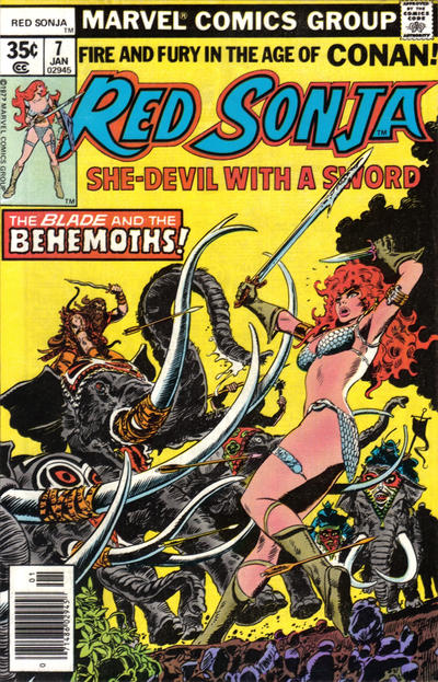 Red Sonja 1977 #7 Regular Edition - back issue - $30.00