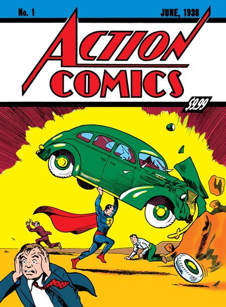 SUPERMAN DAY 2025 - ACTION COMICS #1 GOLDEN AGE SIZED FACSIMILE EDITION CVR A JOE SHUSTER