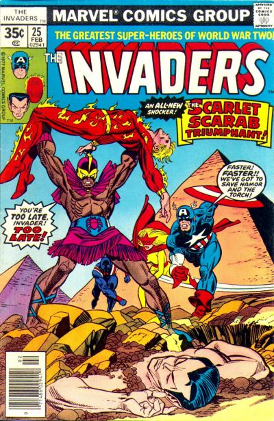 The Invaders 1975 #25 Regular Edition - back issue - $10.00