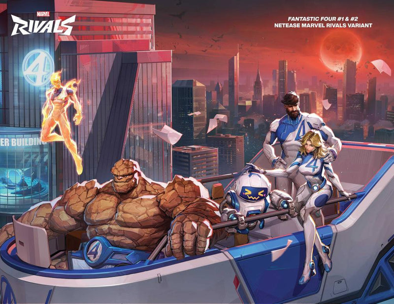 FANTASTIC FOUR #1 NETEASE GAMES MARVEL RIVALS 2-PART CONNECTING VAR CVR B