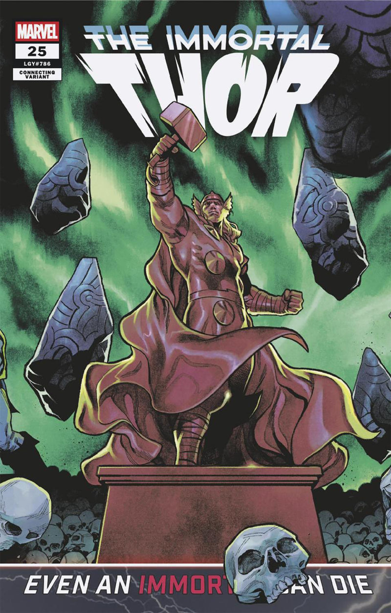 IMMORTAL THOR #25 MARTIN COCCOLO DEATH OF THE IMMORTAL THOR 3-PART CONNECTING VAR CVR B