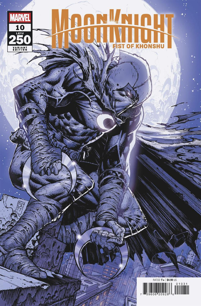 MOON KNIGHT FIST OF KHONSHU #10 STEPHEN PLATT VAR CVR C