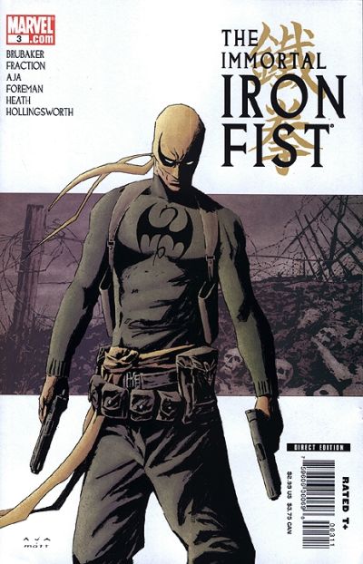 The Immortal Iron Fist 2007 #3 - back issue - $4.00