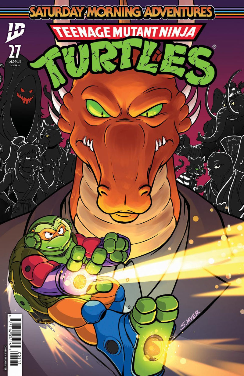 TEENAGE MUTANT NINJA TURTLES SATURDAY MORNING ADVENTURES #27 COVER A MYER CVR A