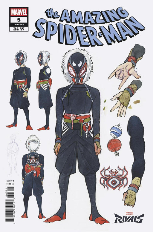 AMAZING SPIDER-MAN #5 PEACH MOMOKO MARVEL RIVALS VAR CVR F
