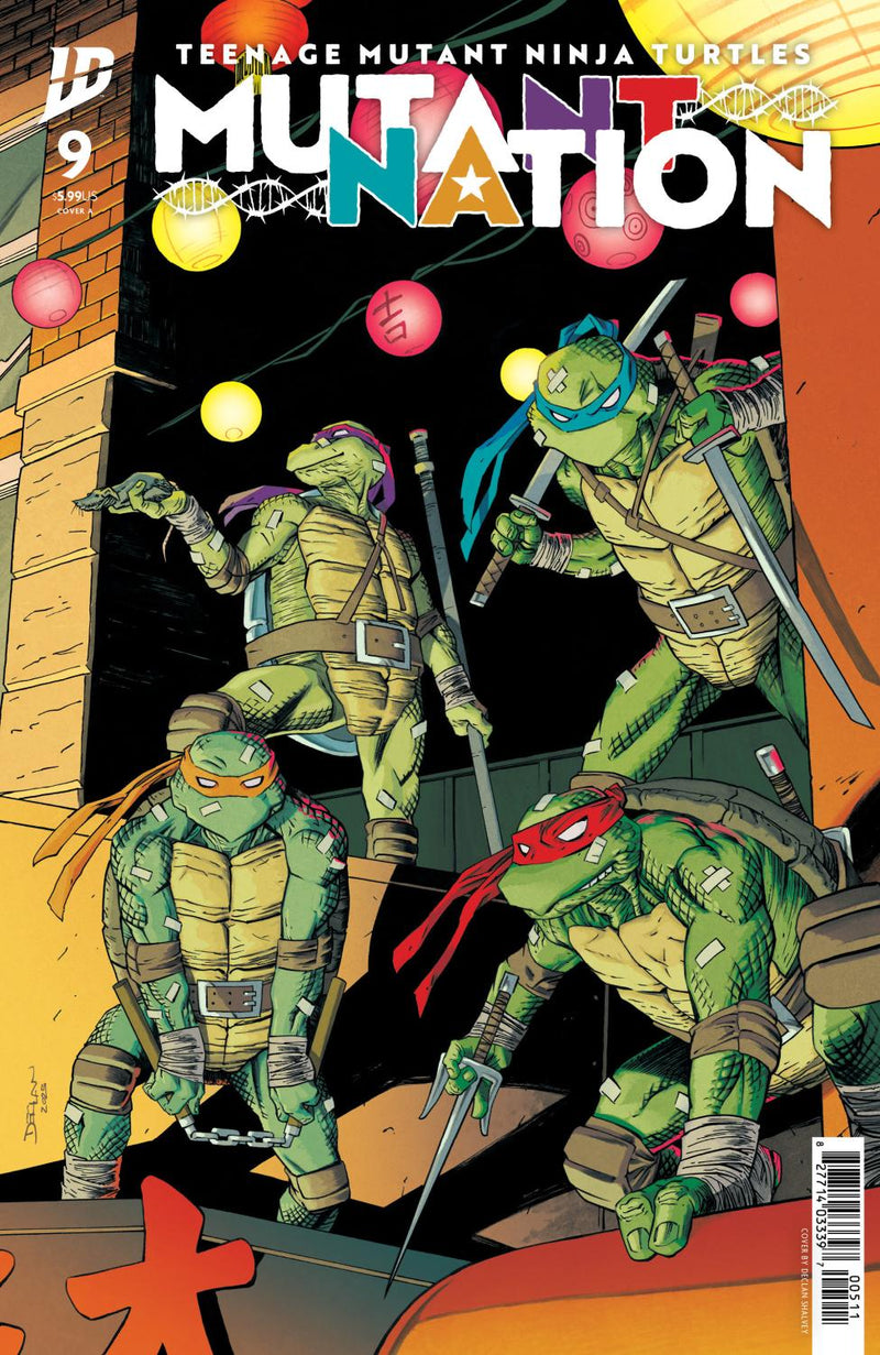 TEENAGE MUTANT NINJA TURTLES MUTANT NATION #9 COVER A SHALVEY CVR A