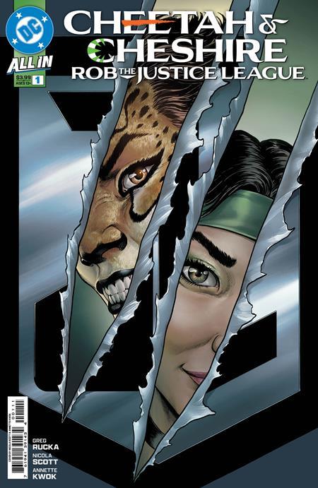 CHEETAH AND CHESHIRE ROB THE JUSTICE LEAGUE #1 CVR A NICOLA SCOTT (OF 6)