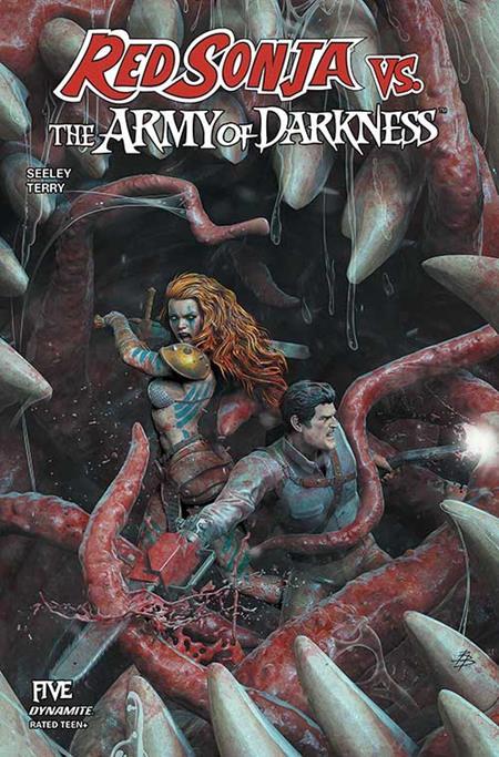 RED SONJA VS ARMY OF DARKNESS #5 CVR A BJORN BARENDS
