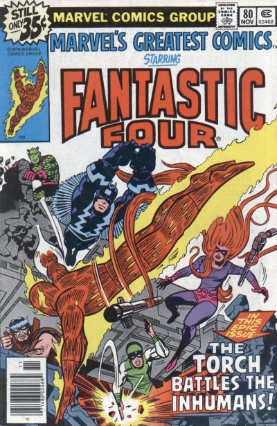 Marvel's Greatest Comics 1969 #80 - back issue - $10.00