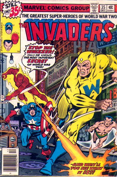 The Invaders 1975 #35 Regular Edition - back issue - $10.00