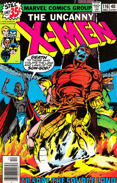 The X-Men 1963 #116 Regular Edition - back issue - $60.00