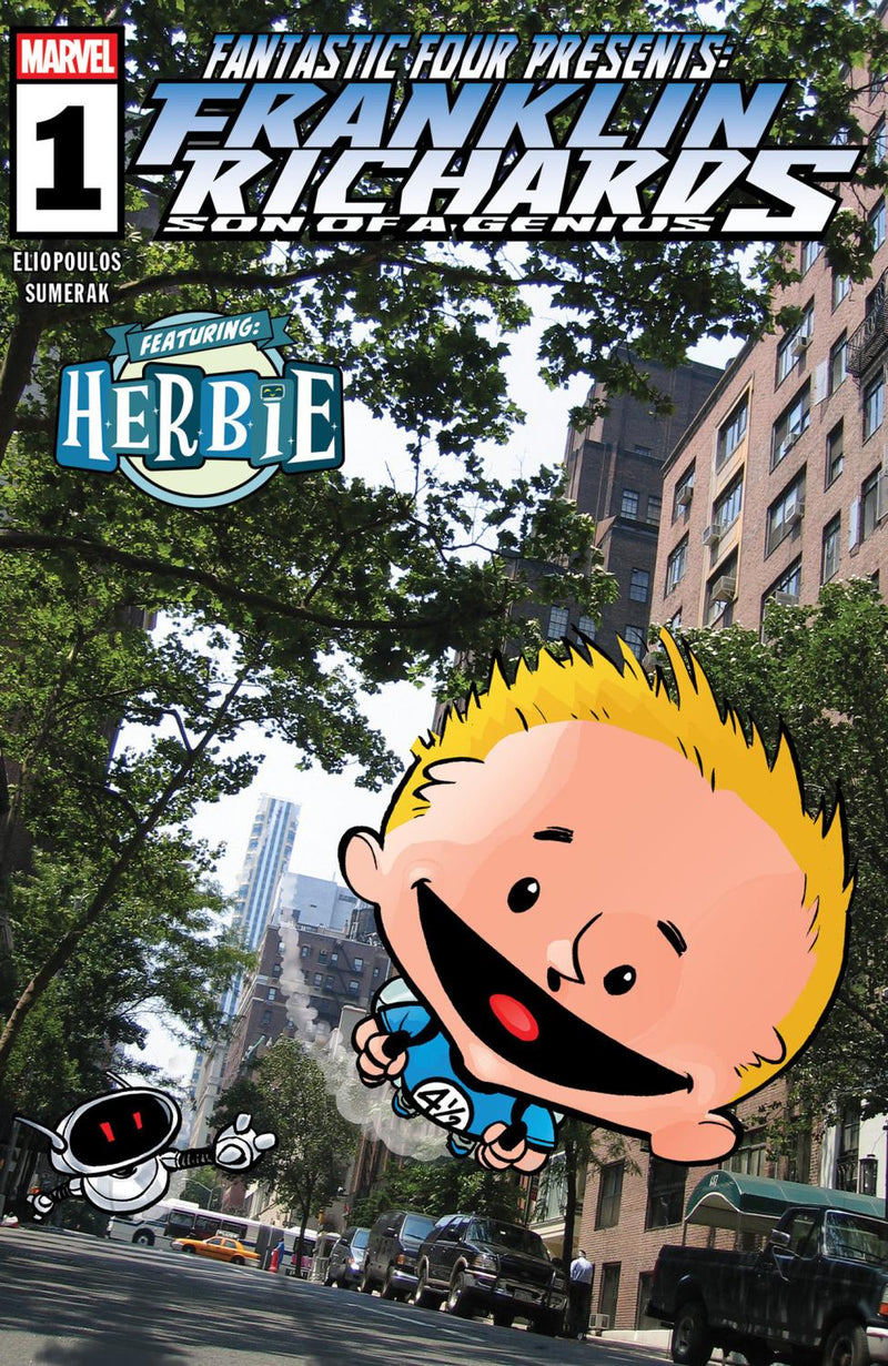 FANTASTIC FOUR PRESENTS FRANKLIN RICHARDS - SON OF A GENIUS #1 CVR A