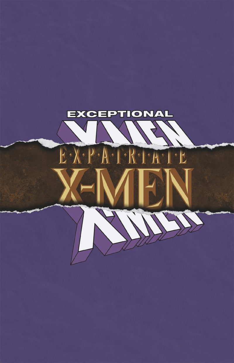 EXCEPTIONAL X-MEN #13 FORESHADOW LOGO VAR CVR B