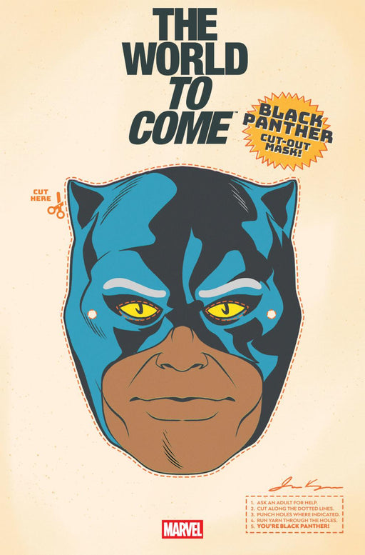 MARVEL KNIGHTS THE WORLD TO COME #4 RETRO HALLOWEEN MASK VAR CVR B