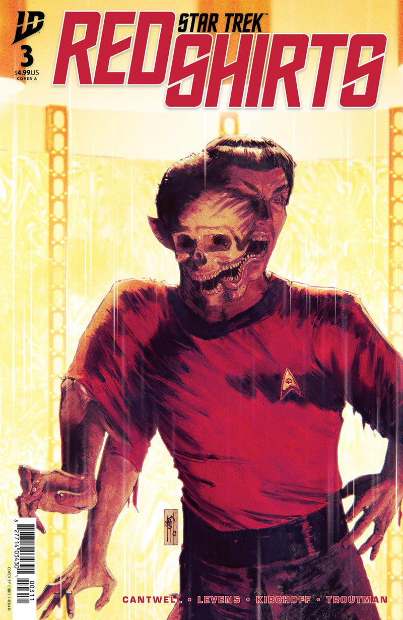 STAR TREK RED SHIRTS #3 COVER A SHEHAN CVR A