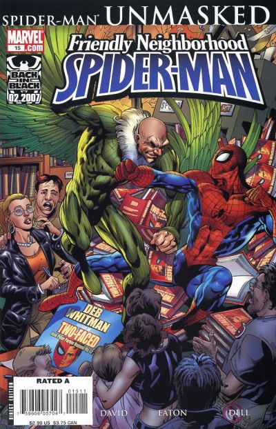 Friendly Neighborhood Spider-Man 2005 #15 Direct Edition - back issue