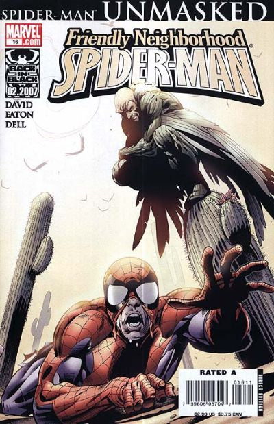 Friendly Neighborhood Spider-Man 2005 #16 Direct Edition - back issue