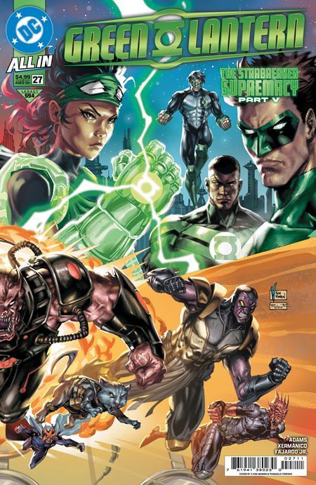 GREEN LANTERN #27 CVR A V KEN MARION STARBREAKER SUPREMACY