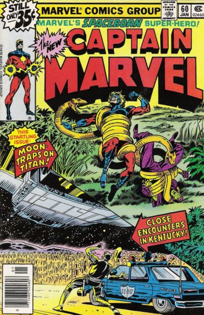Captain Marvel 1968 #60 Regular Edition - back issue - $10.00