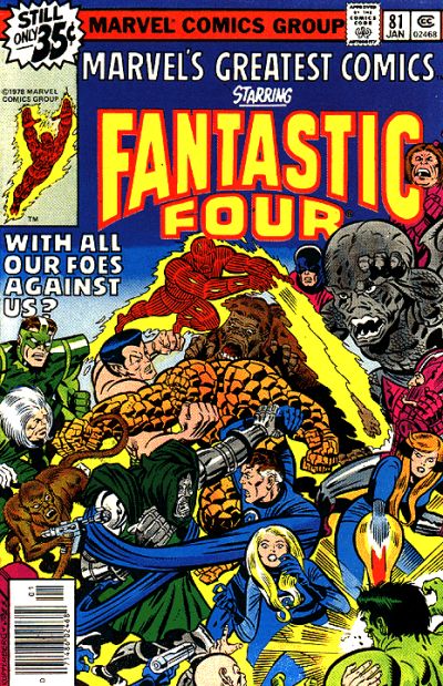 Marvel's Greatest Comics 1969 #81 - back issue - $10.00