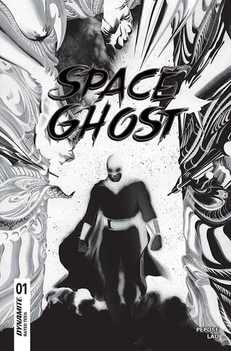 SPACE GHOST 2025 #1 CVR W FOC BONUS ALEX ROSS NEGATIVE VAR