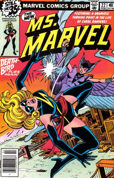 Ms. Marvel 1977 #22 - back issue - $10.00