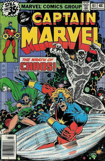 Captain Marvel 1968 #61 Regular Edition - back issue - $10.00