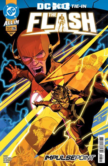 FLASH #26 CVR A DAN MORA DC K.O.