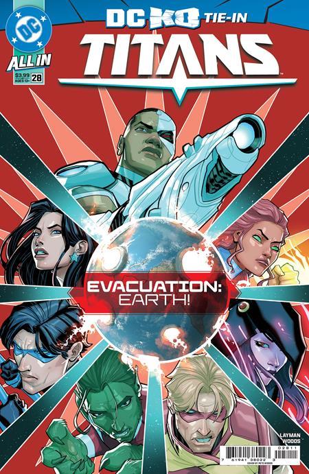 TITANS #28 CVR A PETE WOODS DC K.O.