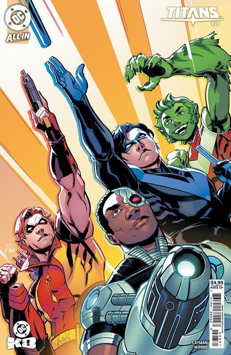 TITANS #28 CVR C PARIS ALLEYNE CARD STOCK VAR DC K.O.